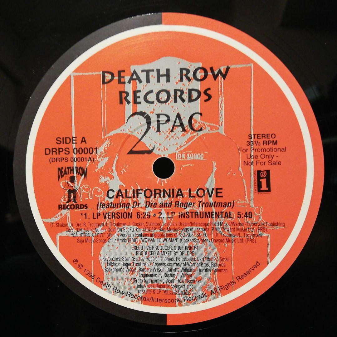 洋楽 CALIFORNIA LOVE / 2PAC f DR DRE, ROGER