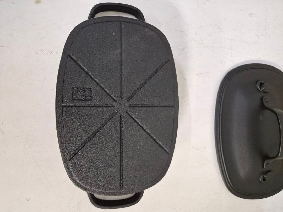 【美品】OIGEN 南部鉄器 クックトップ 両手鍋 及源鋳造 鉄鍋 IH対応