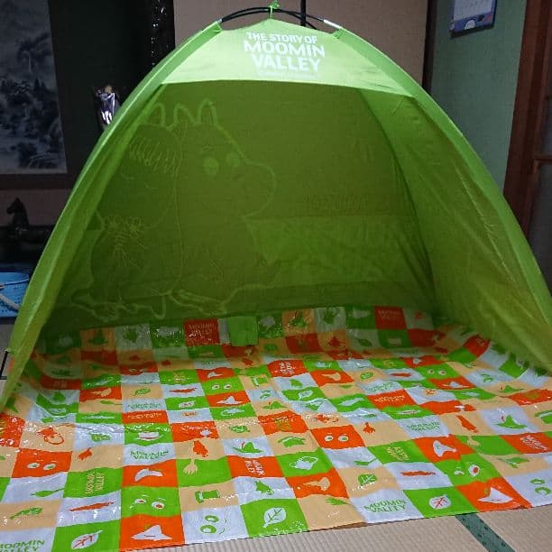 一緒にお昼寝サンシェード　ムーミン