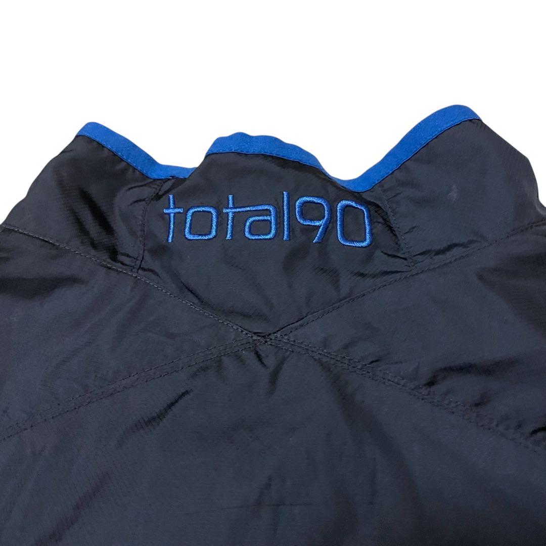 NIKEtotal90トラックジャケットブルーロゴMヴィンテージナイキT90
