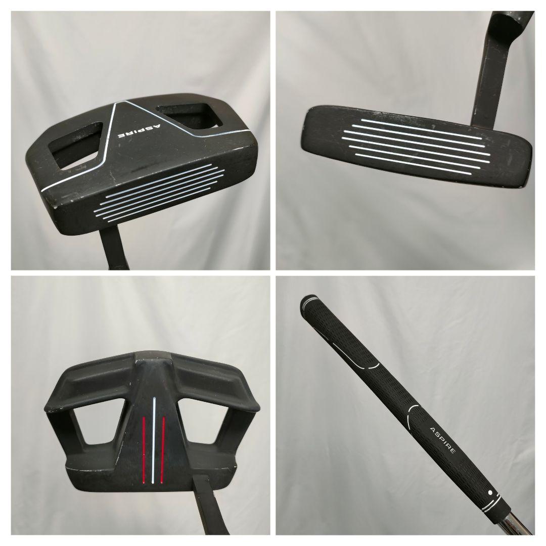 良品　ASPIRE　初心者　メンズゴルフセット　買い足し不要　即ラウンドOK
