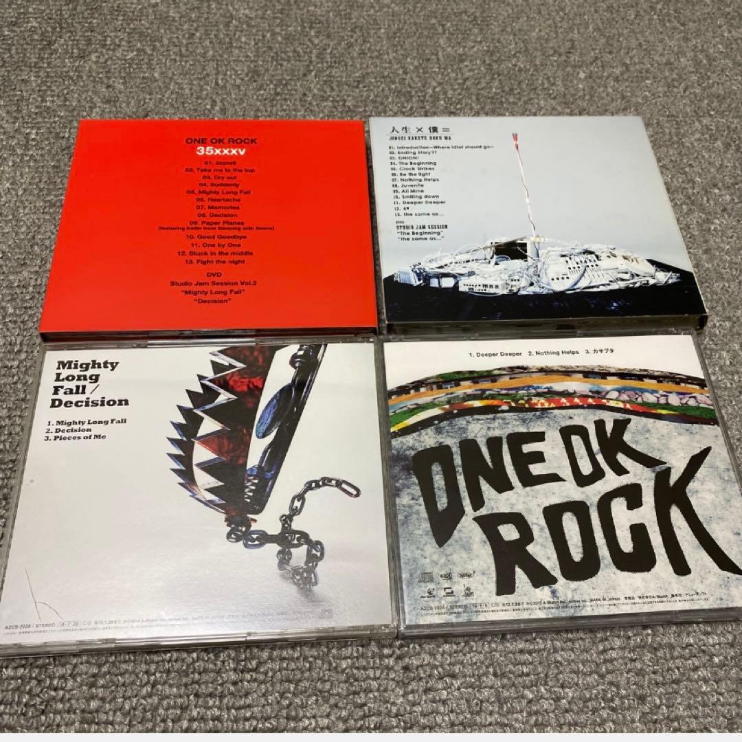 ONE OK ROOK 4点セット CD・DVD 中古品