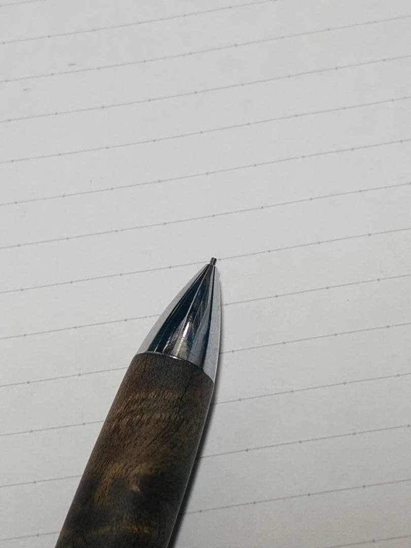 こぶた工房　マーブルウッド　シャーペン　0.5mm 文房具　木軸　工房楔似