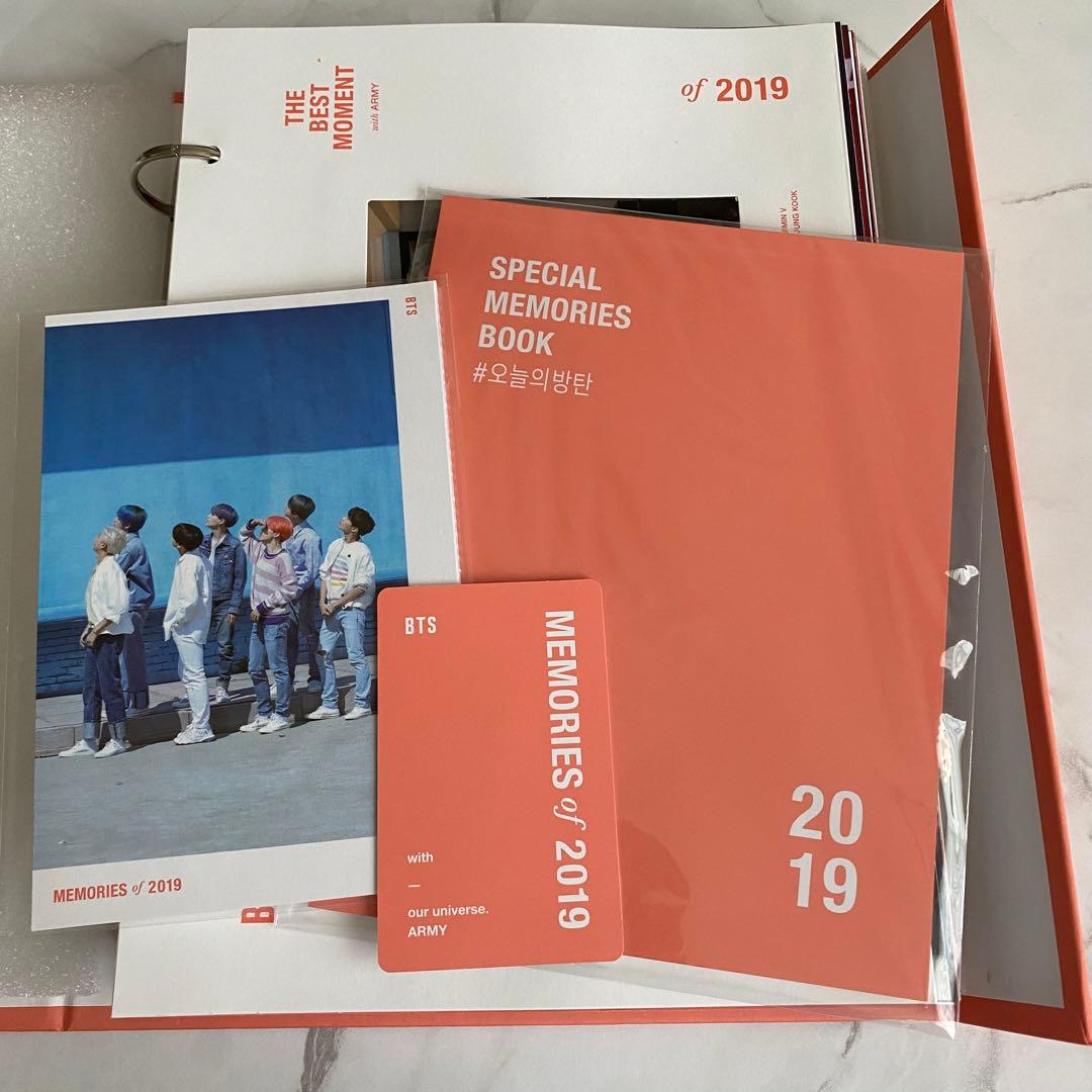 BTS MEMORIES OF 2019 DVD トレカ