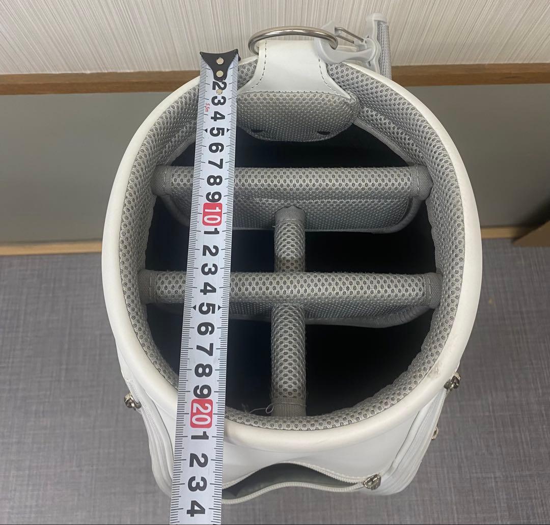 TaylorMade キャディバッグ ホワイト テーラーメイド ゴルフバッグ