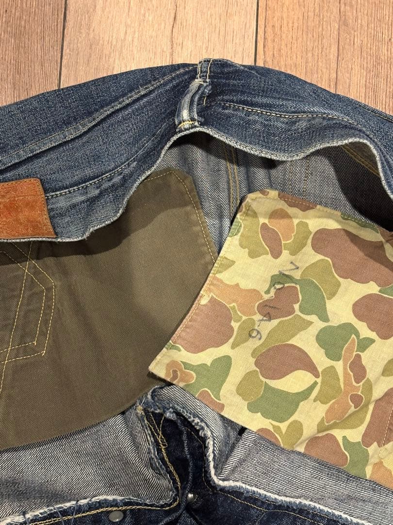 TCB JEANS S40's セットアップ 初回ロット大戦コンテストモデル