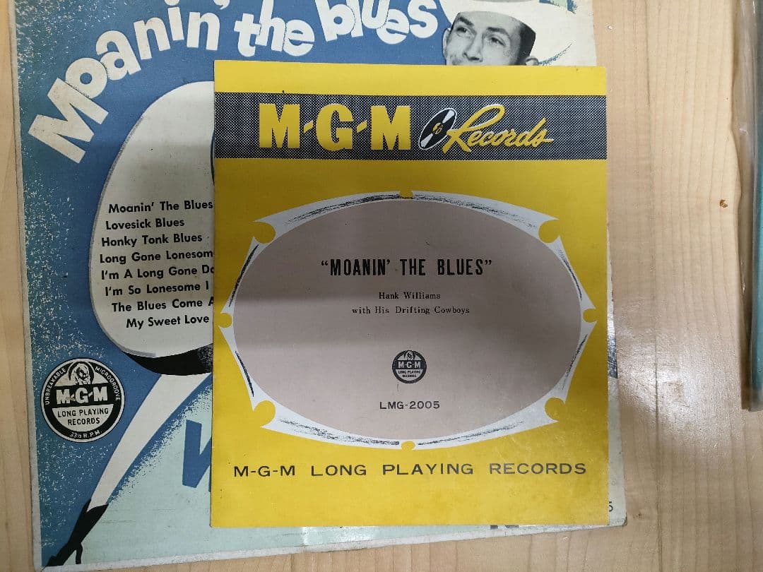 Hank Williams Moanin' the Blues レコード