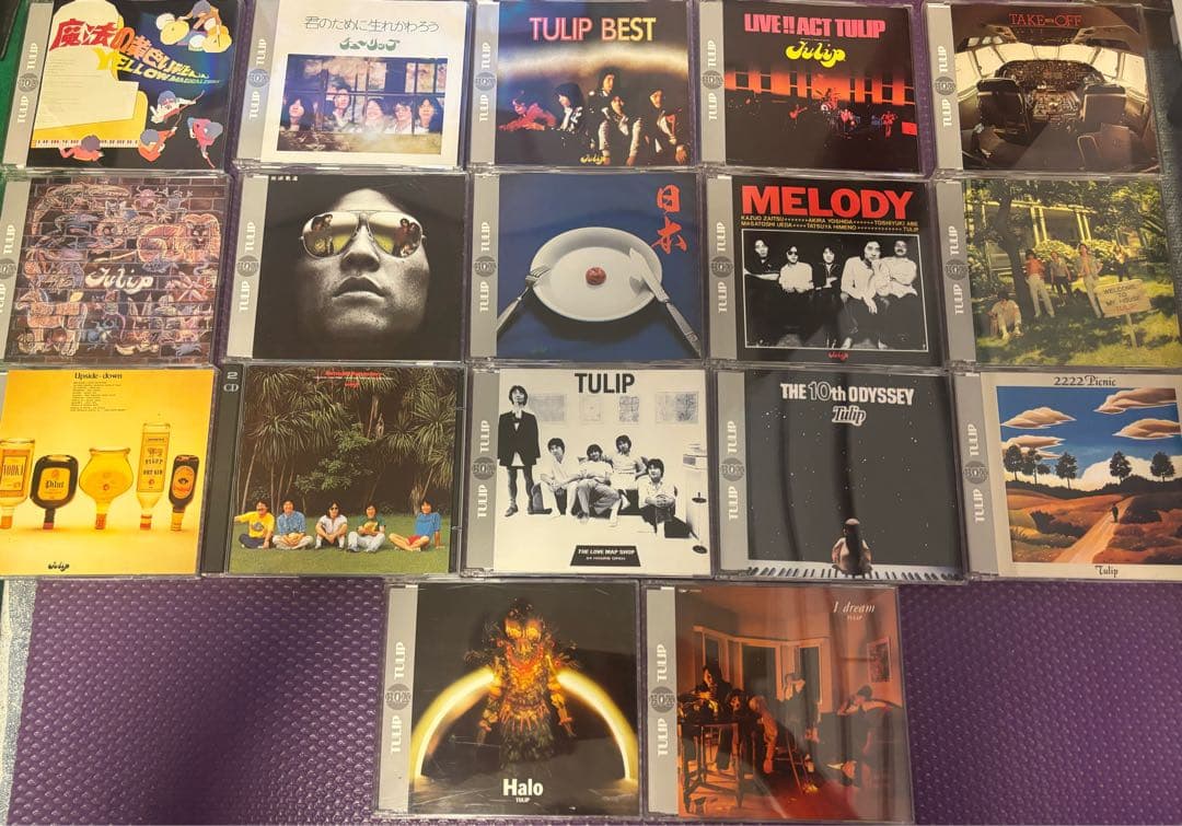 チューリップ TULIP BOX CD18枚組 (17タイトル)特典付き