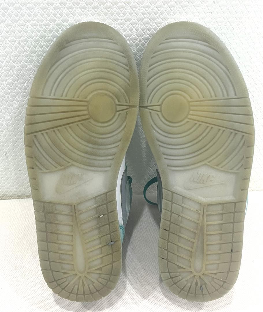 NIKE AIR JORDAN 1LOW US9 27㎝ グリーン スエード