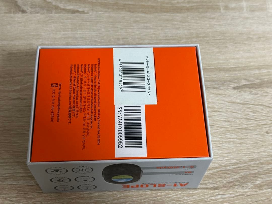 【新品未使用】Bushnell GOLF A1-SLOPE レーザー距離計