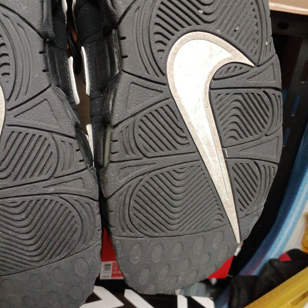 NIKE AIR ブラック シューズエアモアアップテンポ