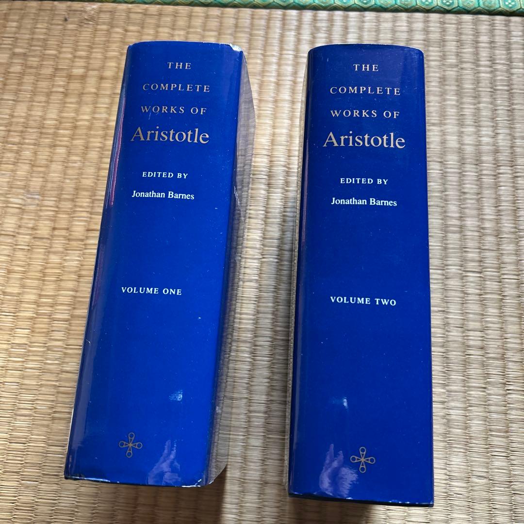 THE COMPLETE WORKS OF ARISTOTLE 全2巻