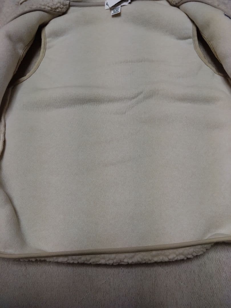GAS ベージュ フリースベスト Sサイズ新品未使用☆