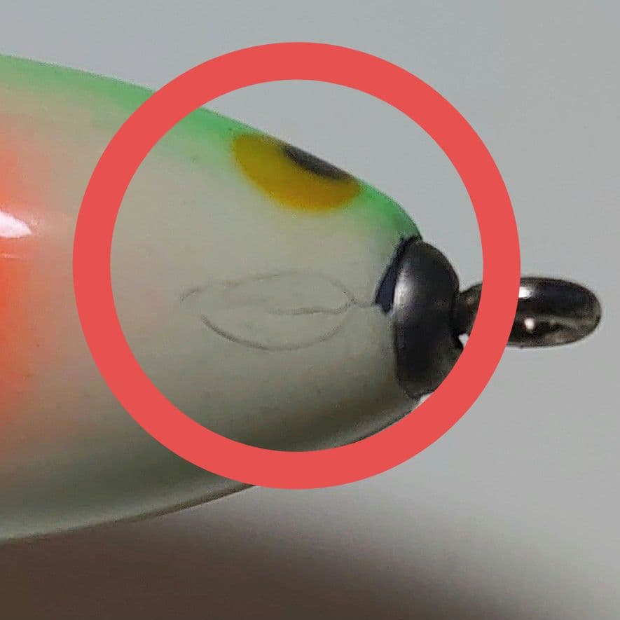 オールド バルサ50 ビッグラッシュスケーター 吹き目 OLD BALSA-50