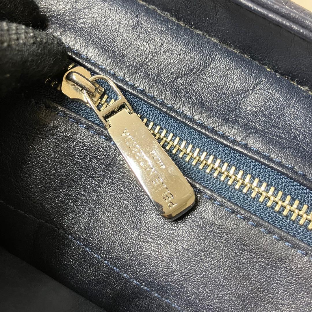 ペッレモルビダ✨メイデンボヤージュ A4 本革 レザー バイカラー トートバッグ