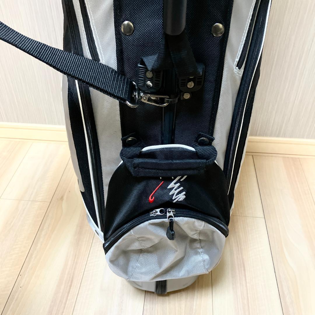 【高機能】メガゴルフ ハードケース キャスター付き キャディバッグ シルバー
