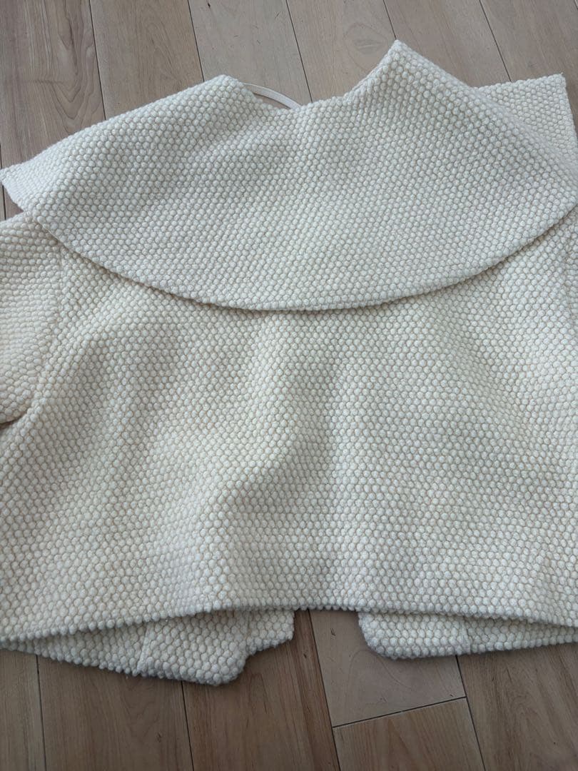 専用　yori shirocon スノーマンジャケット　ポンチョ