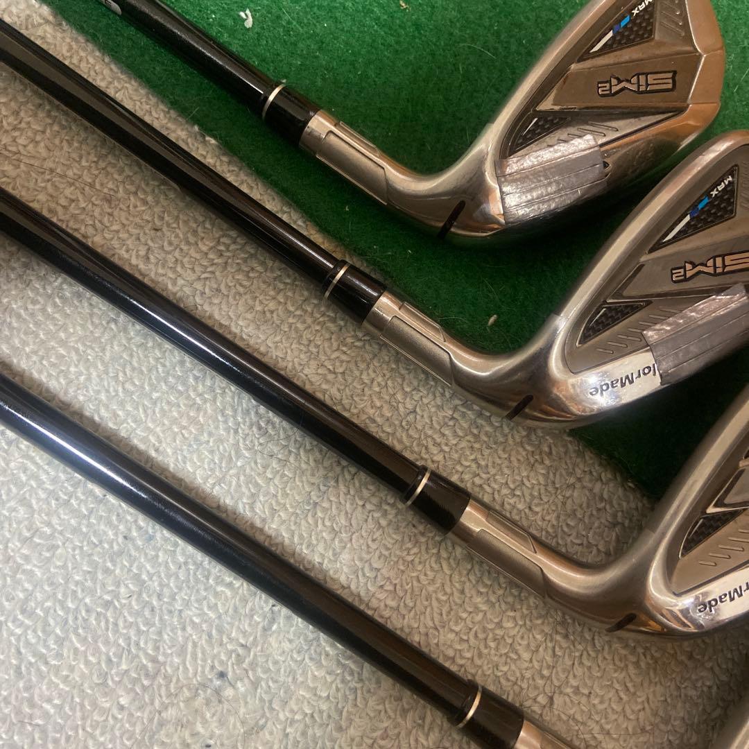 ツアーAD85 テーラーメイド SIM2MAX アイアン （7-P） 4本セット