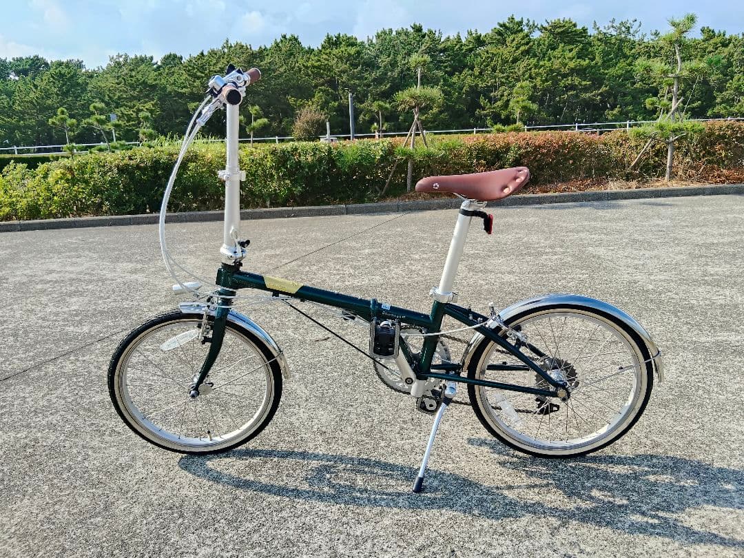 DAHON BordwalkD7 ブリティッシュグリーン【2024年7月購入】