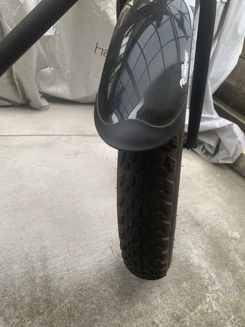 ファットバイク 特大タイヤ ブラック