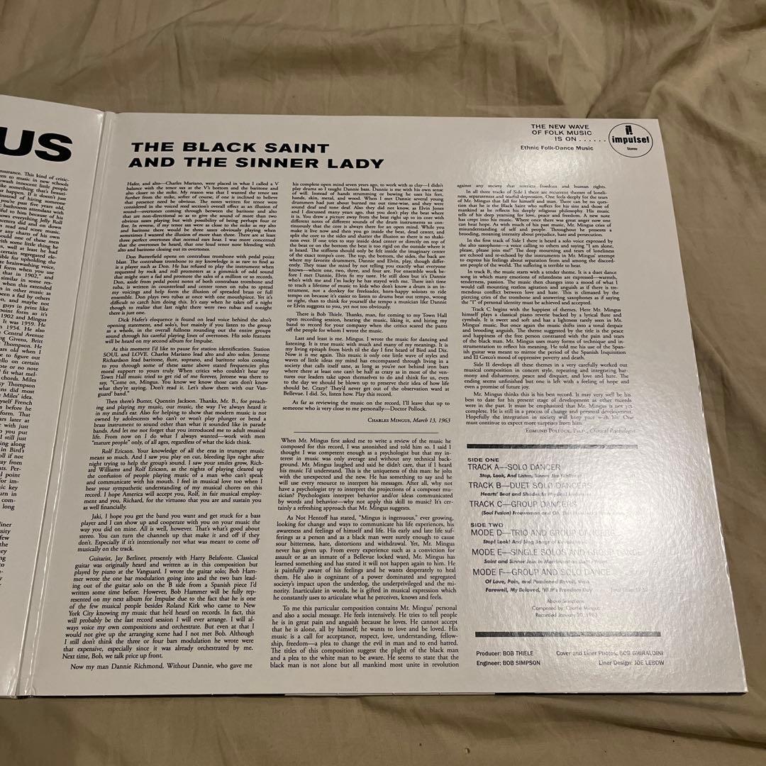 洋楽 Mingus The Black Saint And The Sinner