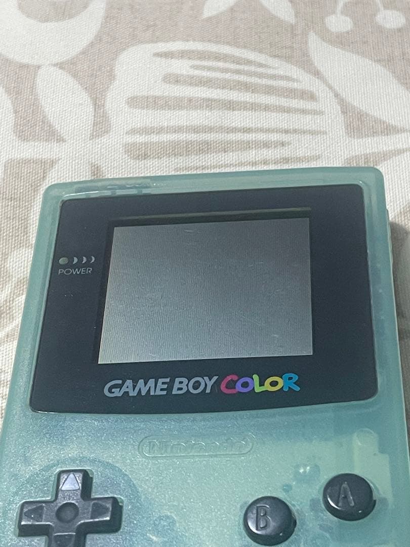 【ジャンク】ゲームボーイカラー　アイスブルー
