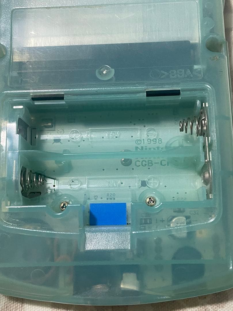 【ジャンク】ゲームボーイカラー　アイスブルー