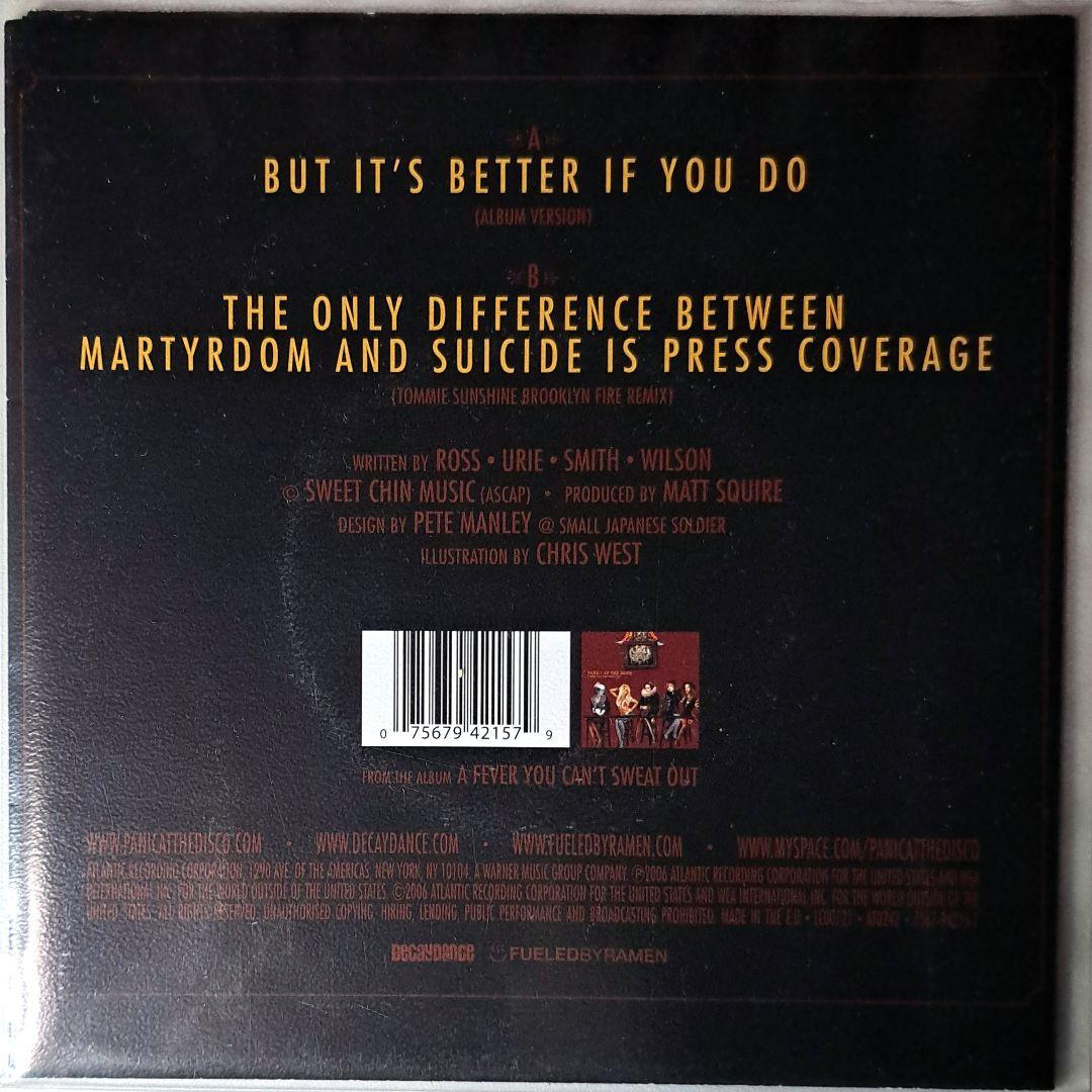 Panic! At The Disco　But It's Better　EP