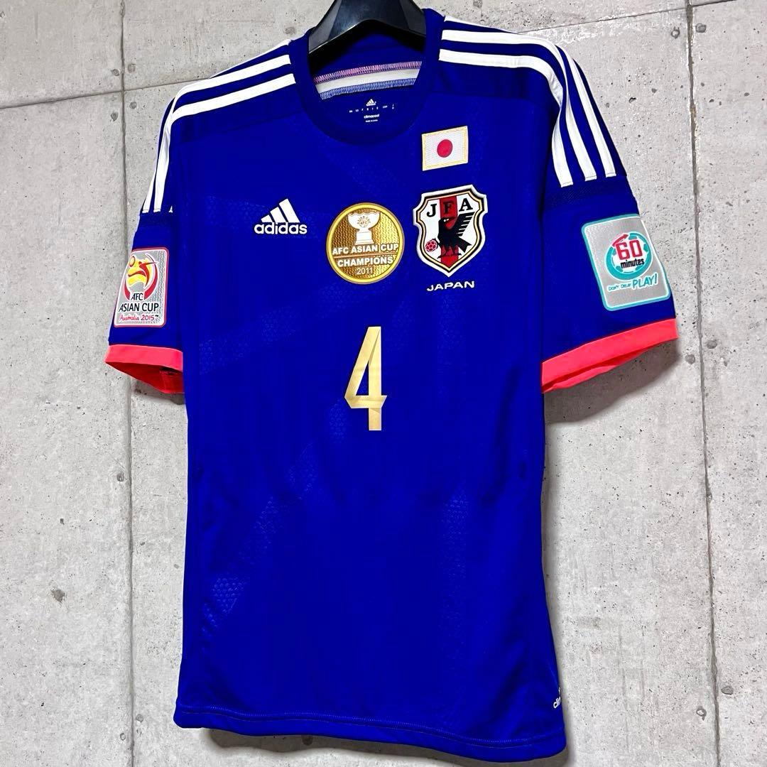 【新品/タグ付き】2015アジア杯仕様 日本代表 ♯4 本田圭佑【Mサイズ】