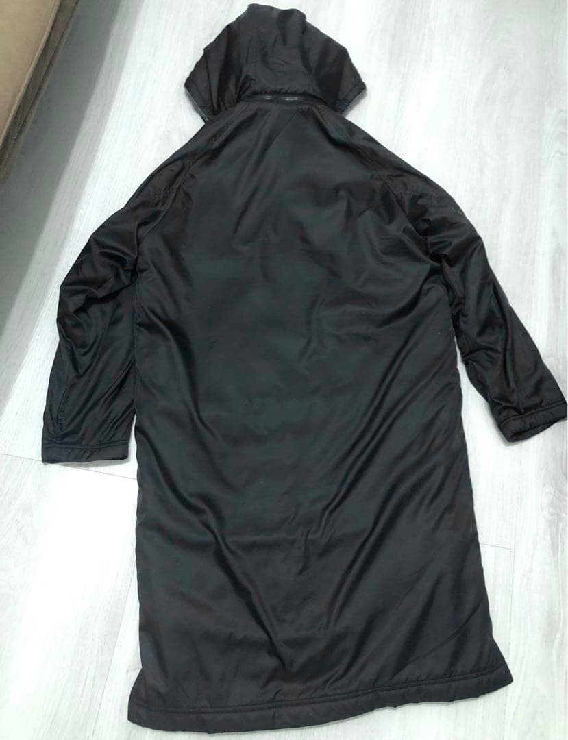 YONEX ヨネックス テニス ロング ベンチコート 黒 M