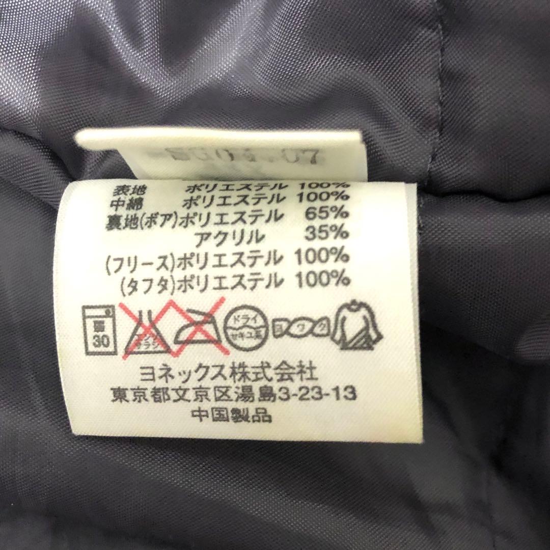 YONEX ヨネックス テニス ロング ベンチコート 黒 M