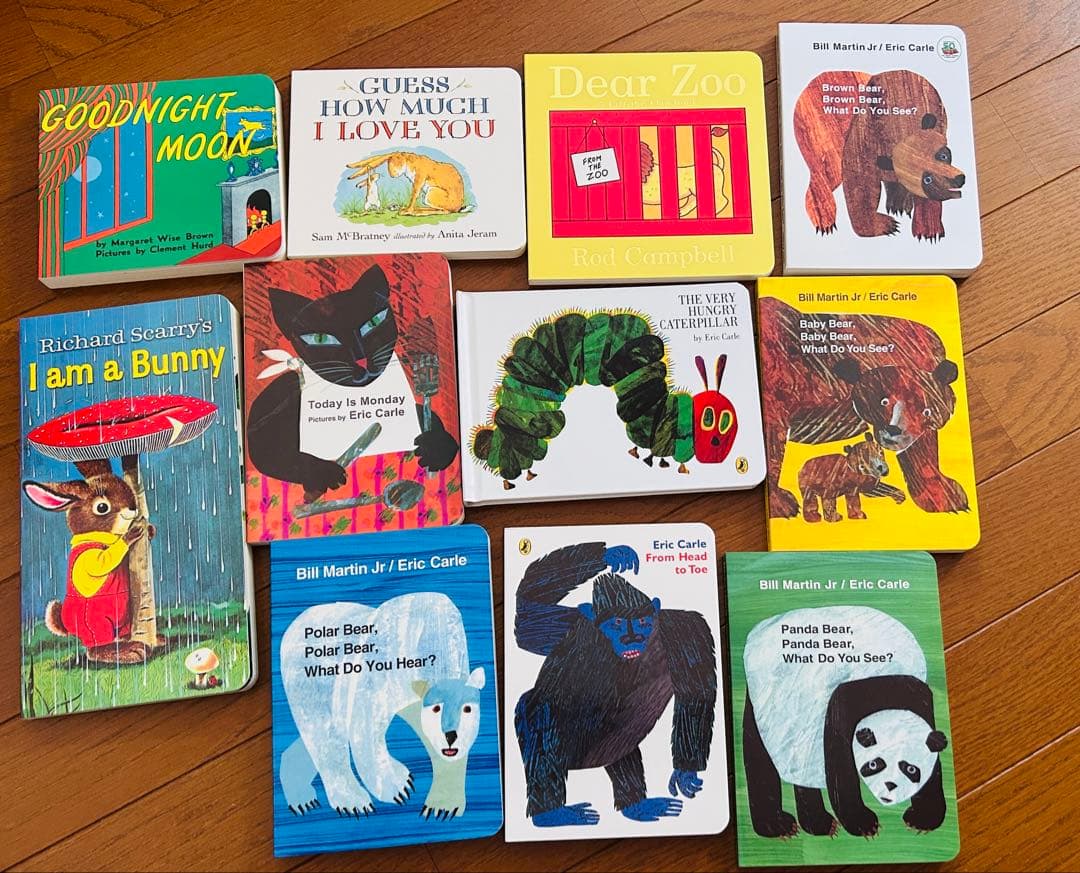 Eric carle/brown bear絵本セット11冊 新品