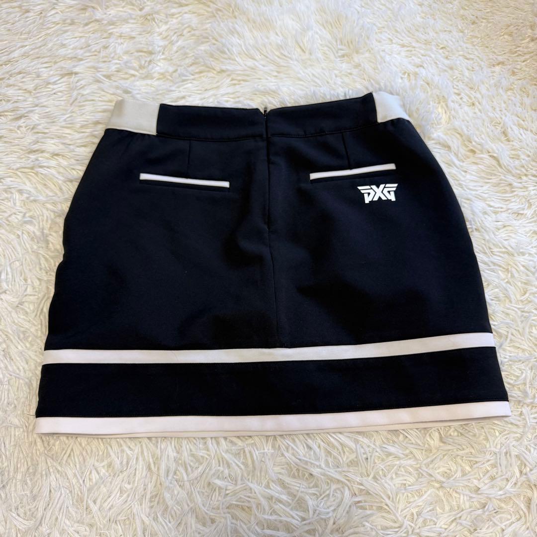 【PXG】美品 セットアップ モックネック スカート ブラック S