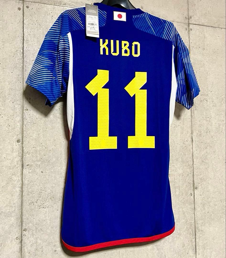 【新品/タグ付き】2022 カタールW杯 日本代表 ♯11 久保建英【Lサイズ】