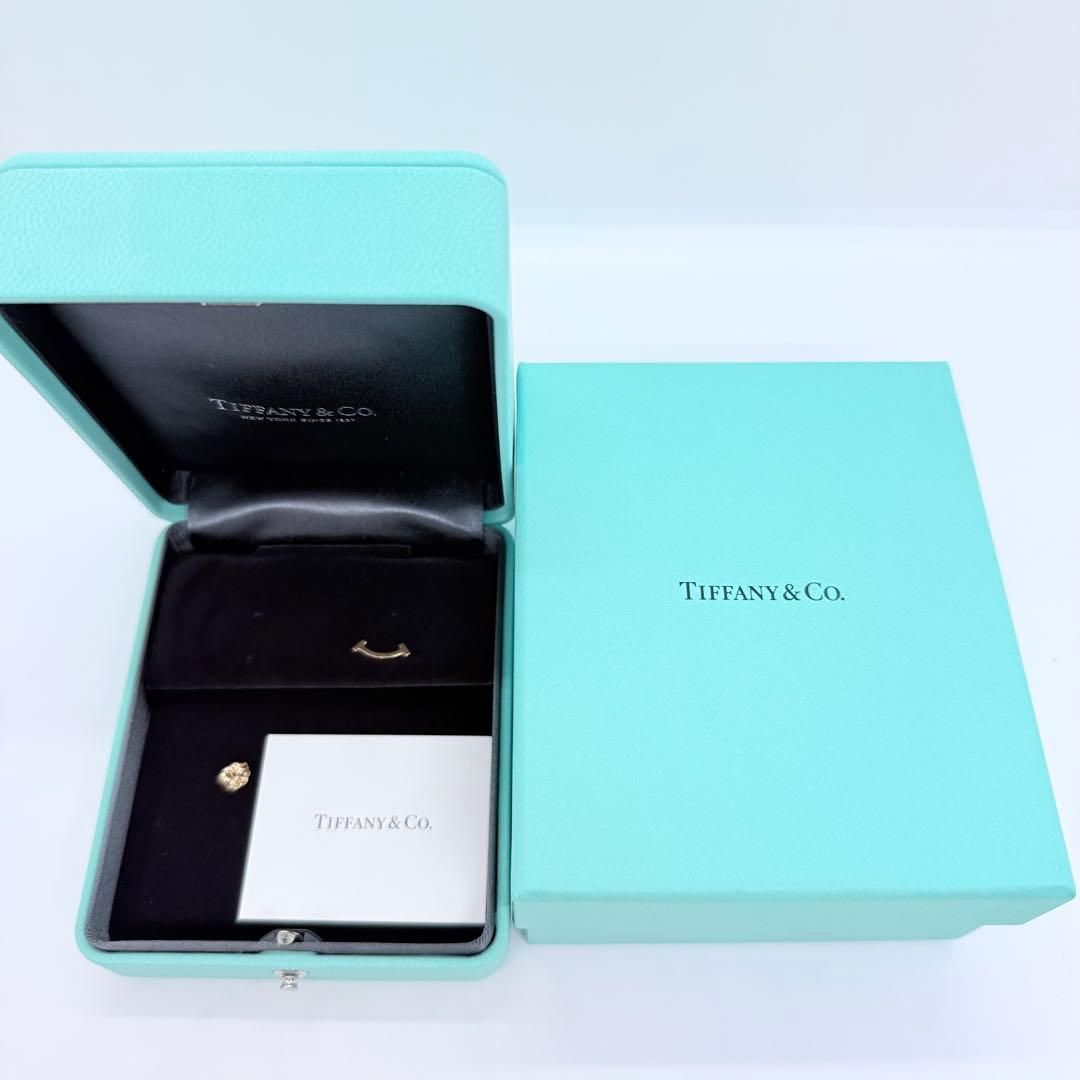 Tiffany & Co. スマイルピアス　イエローゴールド　片耳　キャッチのみ