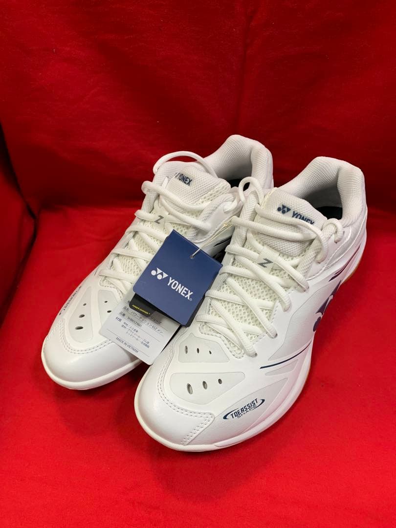SHB65Z4W1 25.0cm バドミントン ヨネックス シューズ