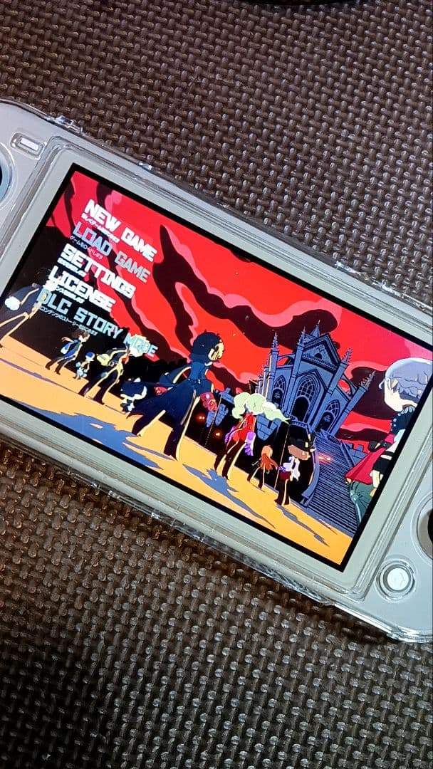 Nintendo Switch クリアカバー付き本体　ジャンク扱い