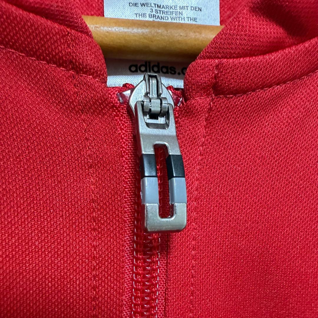 美品 adidas マンチェスターユナイテッド 選手着用 アンセムジャケット M