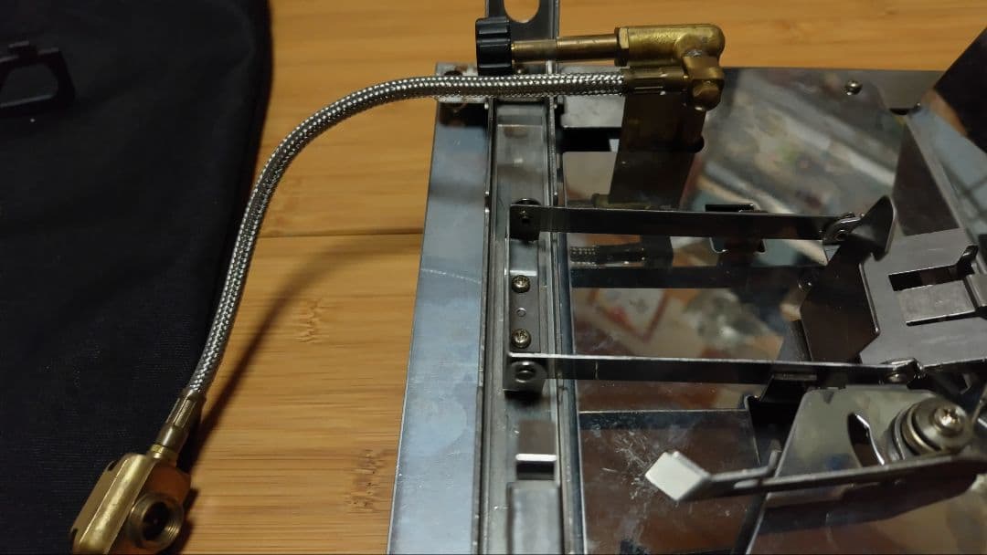 メルフ　 peak液出しシングルバーナーGS400 純正収納袋付き