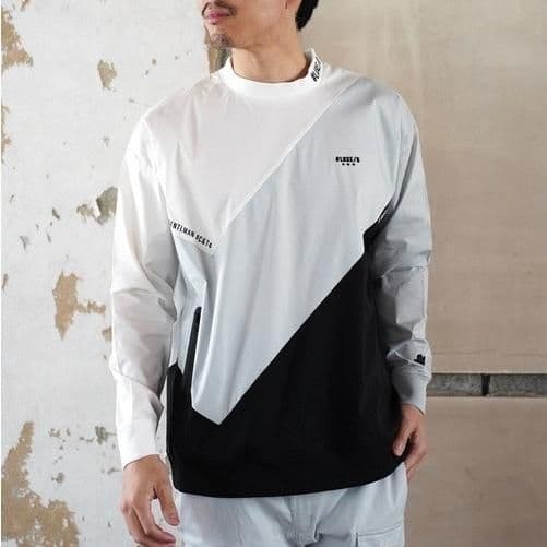 LUXE/R GOLF ストレッチ布帛プルオーバー 45933WHL