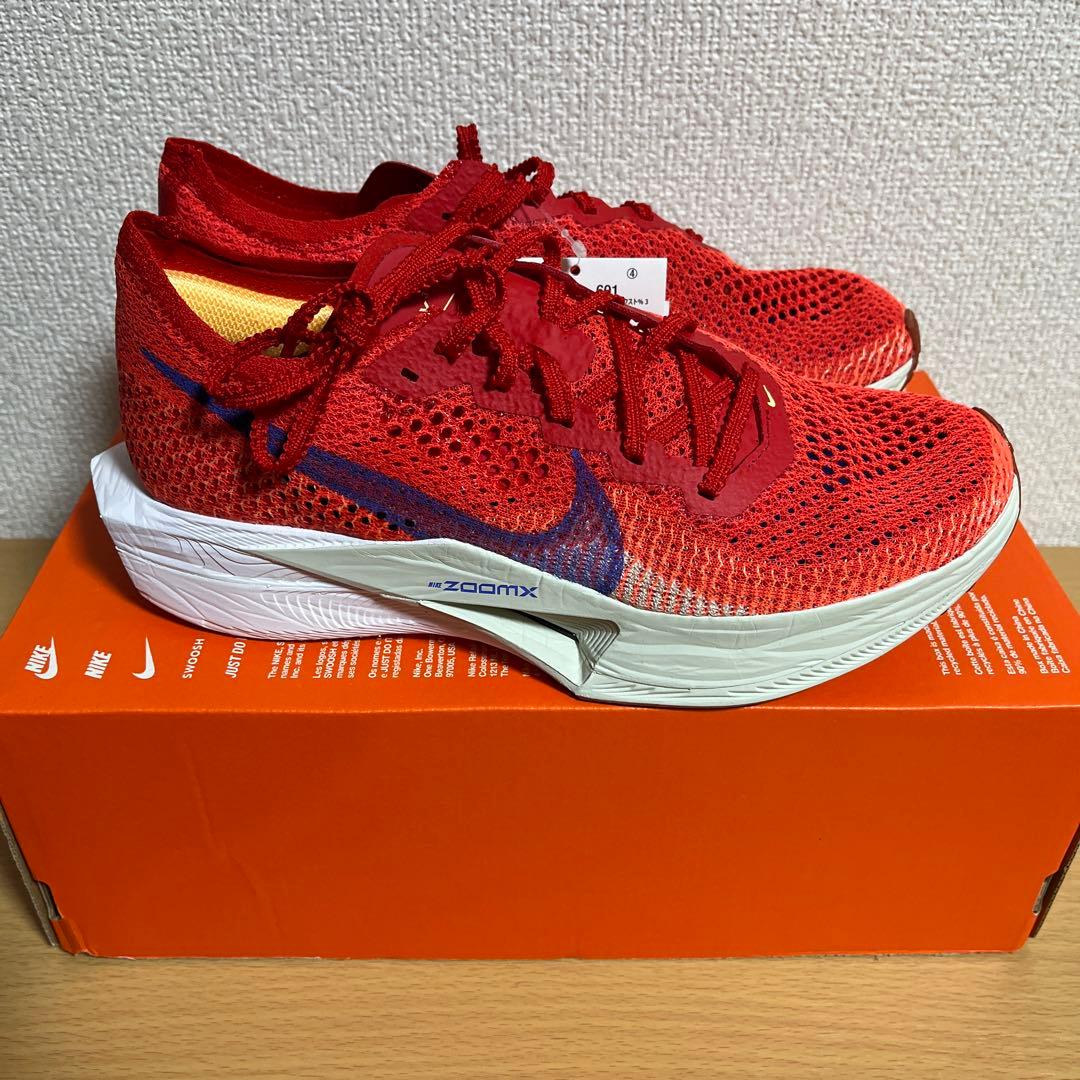 新品 ZOOMX VAPORFLY NEXT% 3 RED 24.5cm
