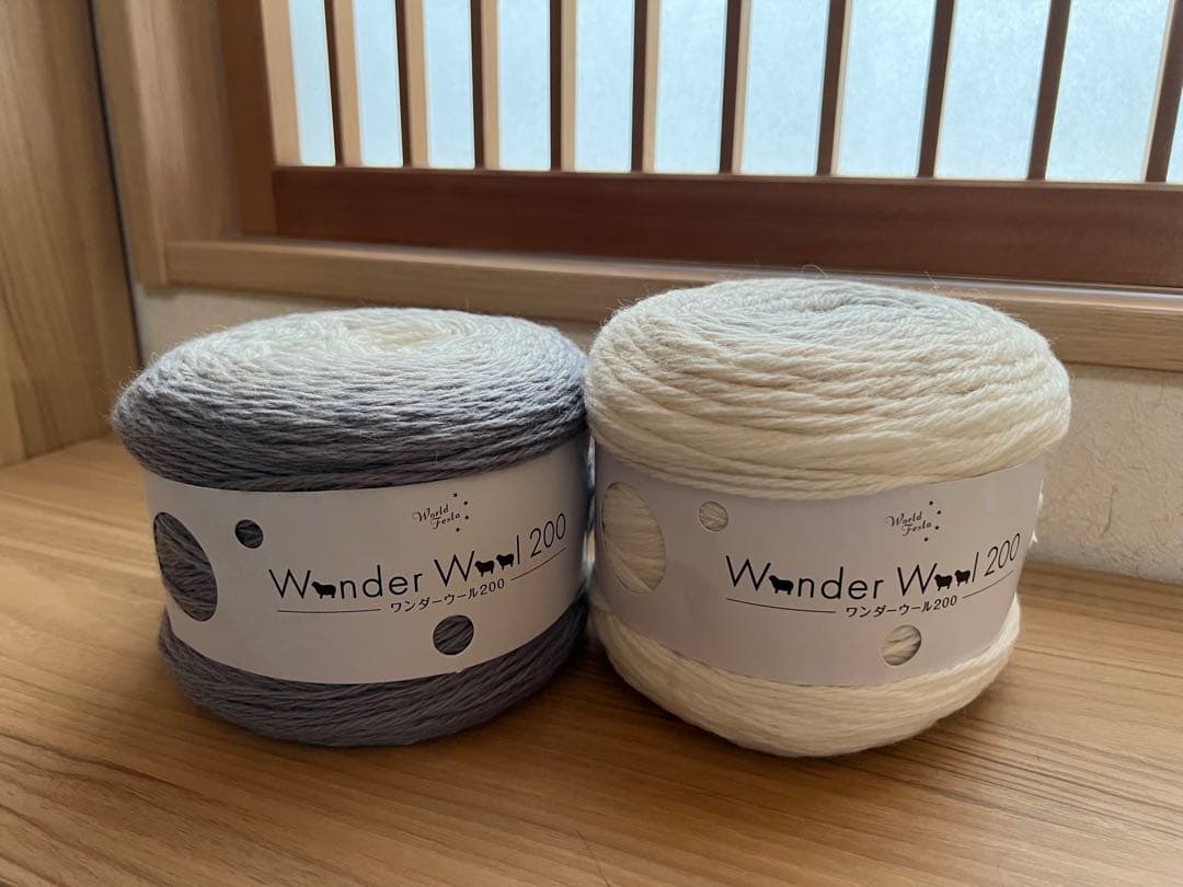 【ハンドメイド】スターブランケット　星　グレー　アイボリー