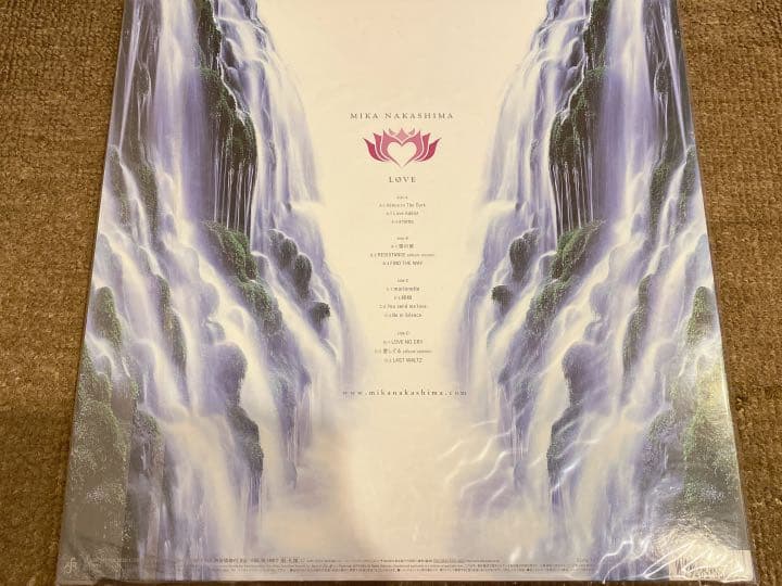 廃盤】新品未開封　LOVE 中島美嘉レコード LP