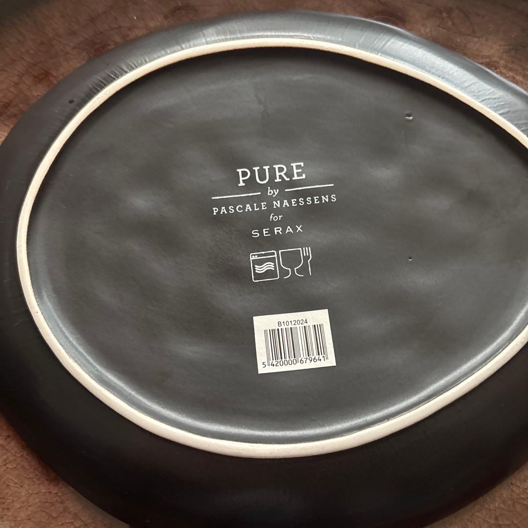 【新品未使用品】陶器製円形皿 大小各2枚の4枚セット 1万円以上相当