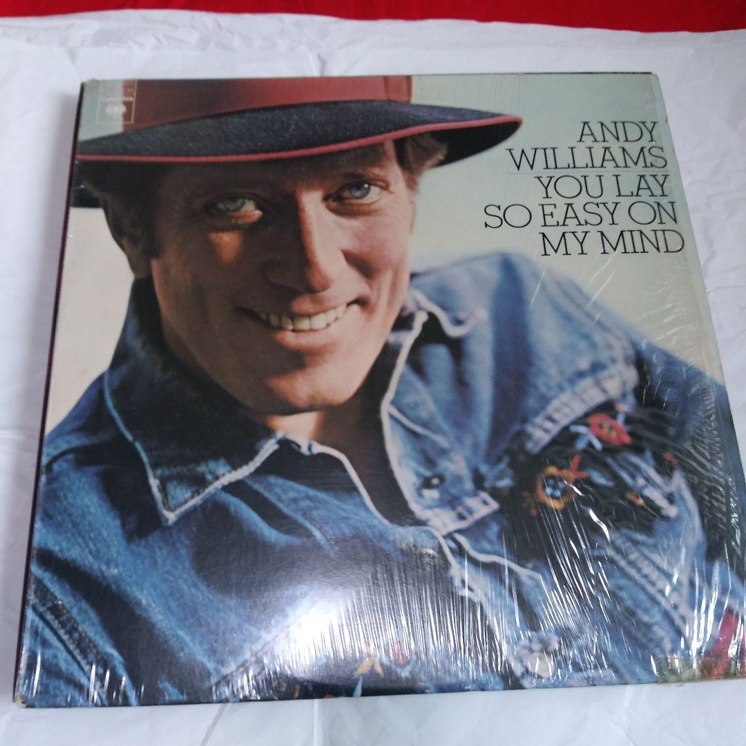 andy.williams.レトロな中古LPレコード７枚海外版とにかく良曲が一杯