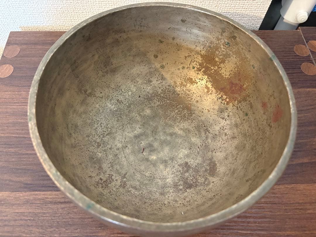 シンギングボウル　オールドボウル　アンティークボウル　ドルジェセット　ネパール