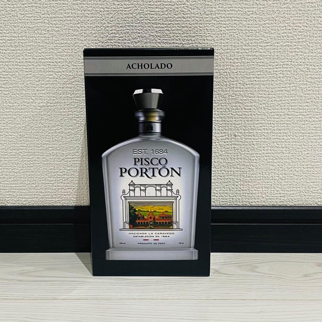 ピスコ酒Pisco Portón Acholado 750ml