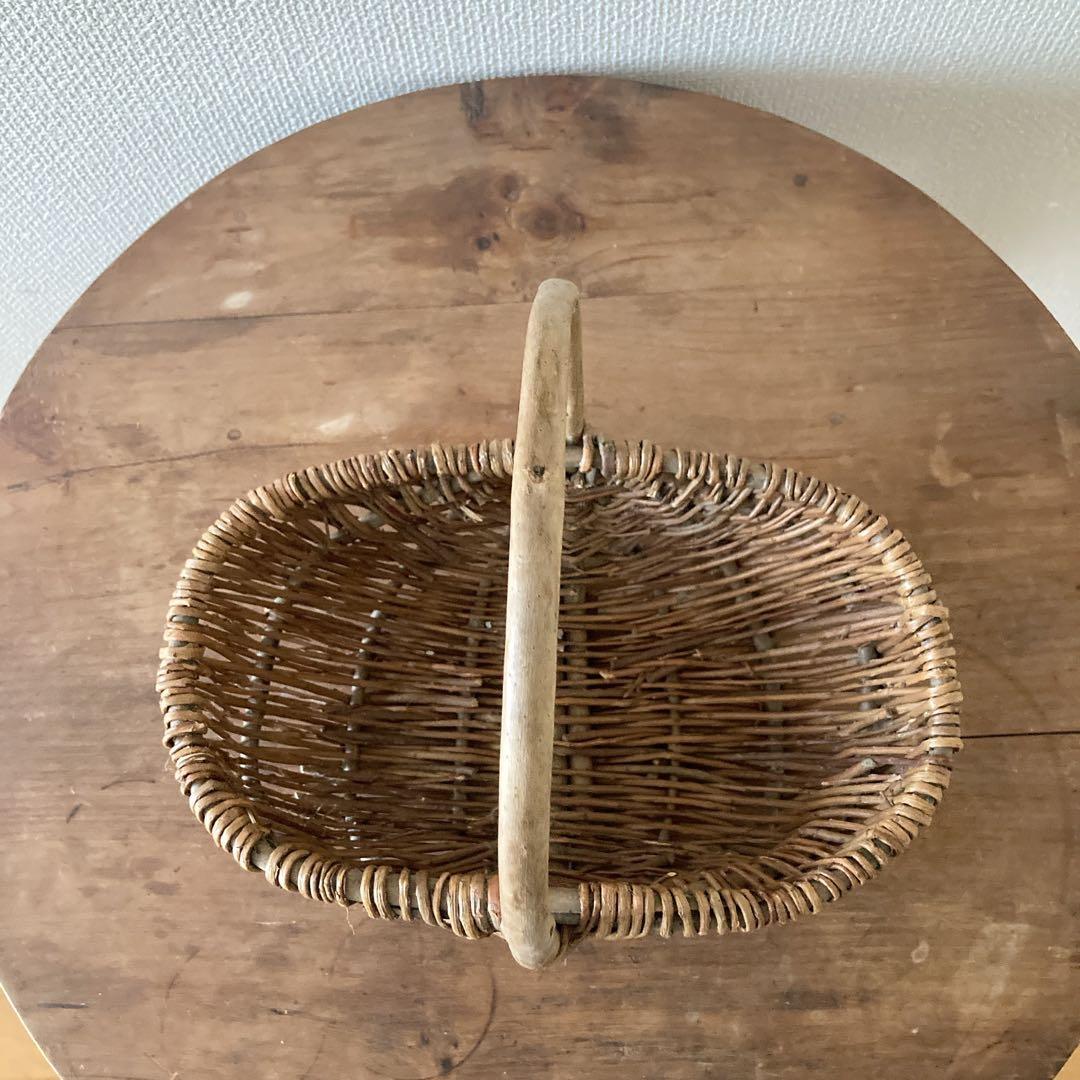 オランダのアンティークショップで購入　バスケット2セット　フレンチやシャビー好き