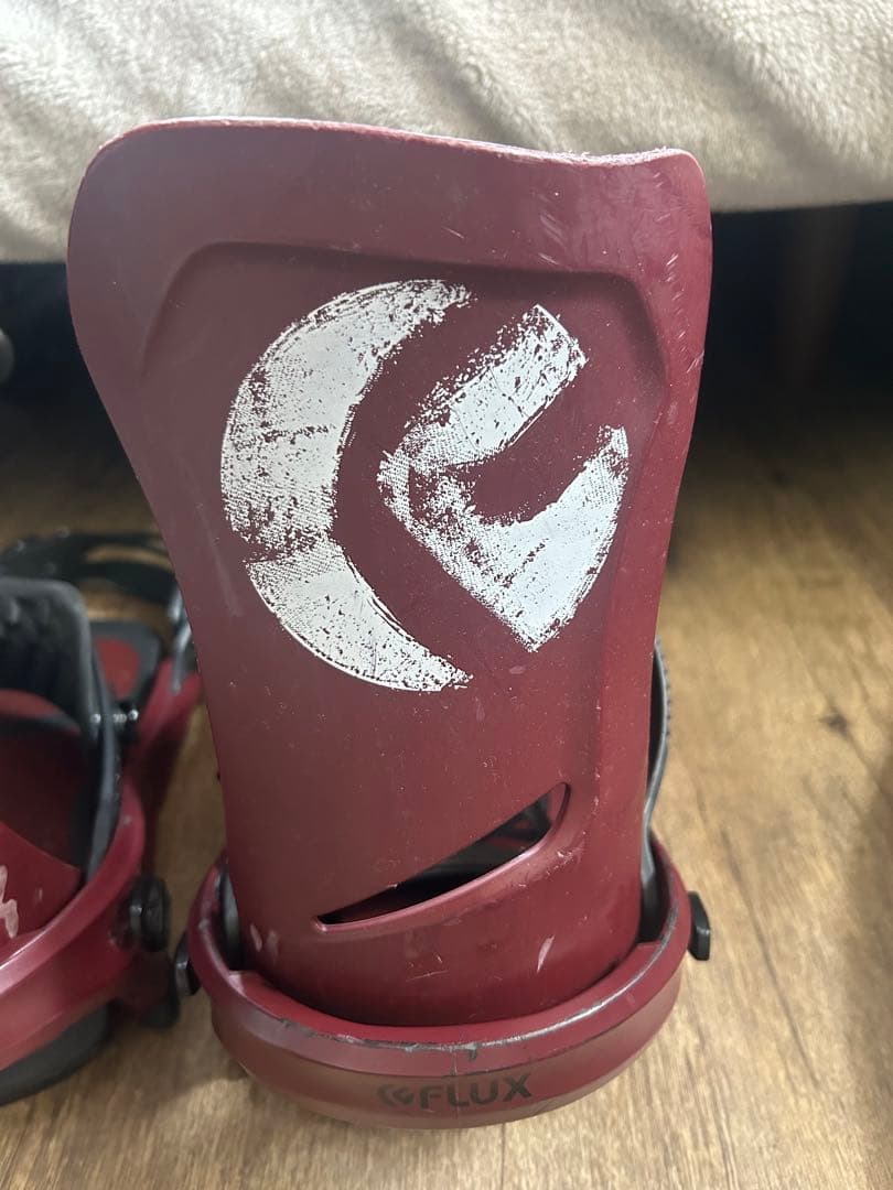 FLUX スノーボードビンディング レッド　DS