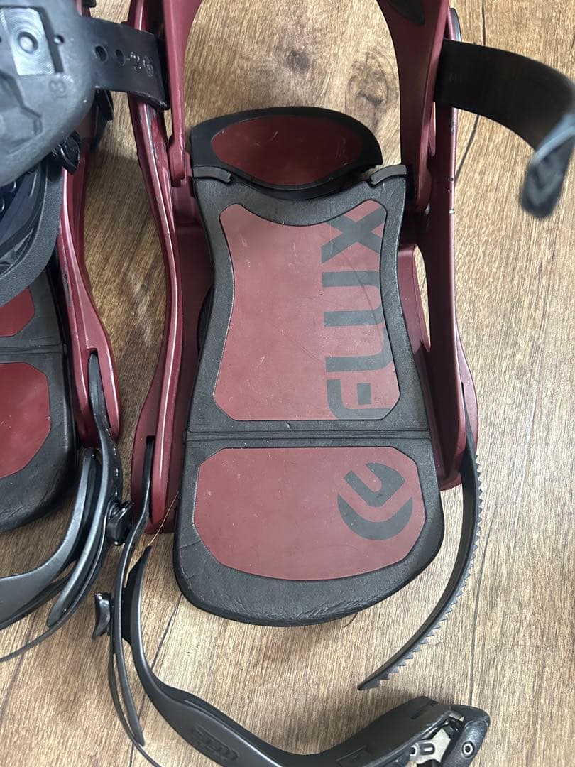 FLUX スノーボードビンディング レッド　DS